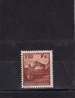Liechtenstein 1933 (23.I.) Landschaften kleineres Format