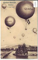 Coupe Aeronautique - Gordon-Bennett Geneve 6. Aout 1922