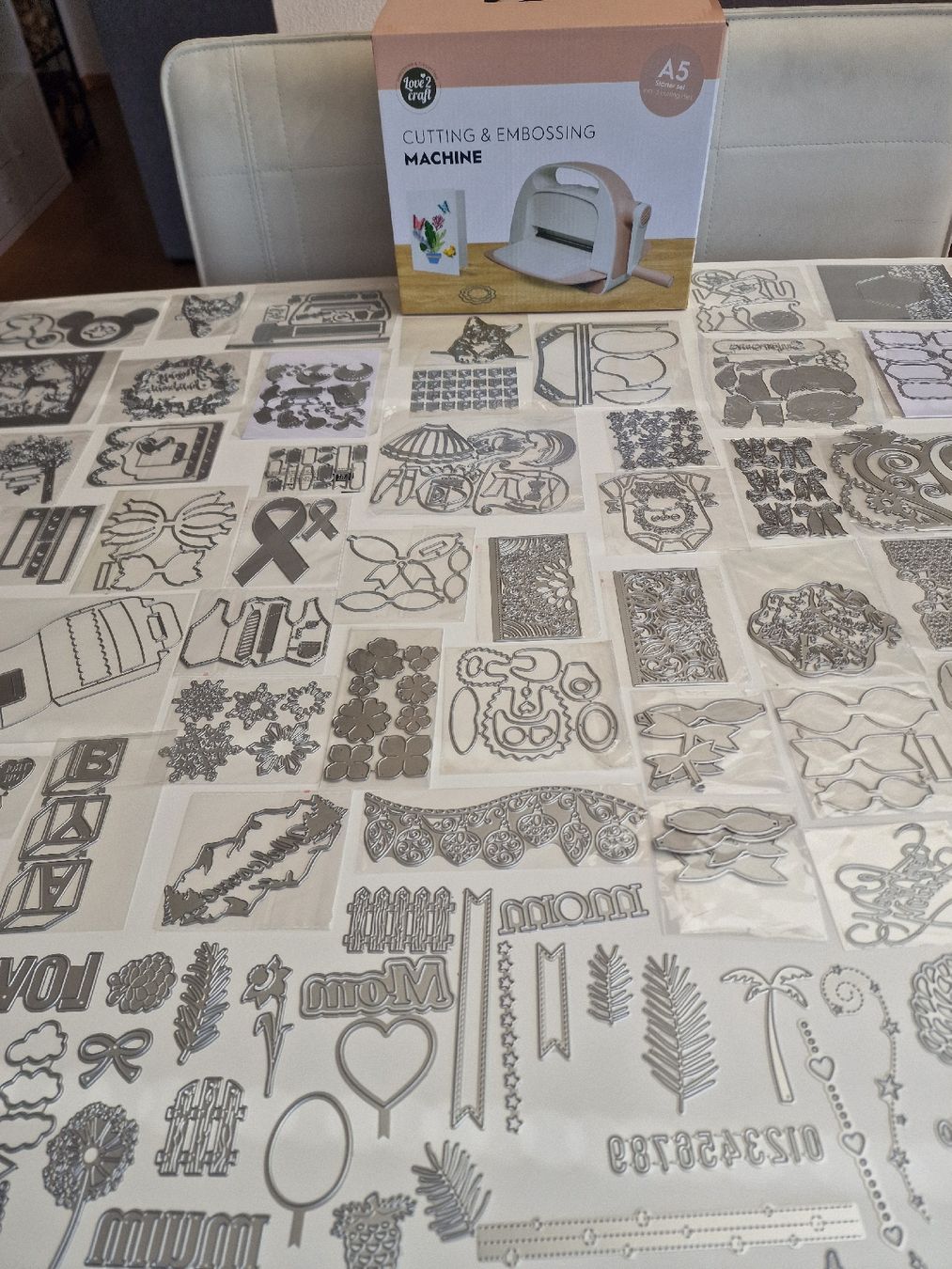 Kit bricolage: Cutting Maschine A5 mit Stanzformen Set, Basteln! – Usato da Beringen venduto da Ele_Ely23