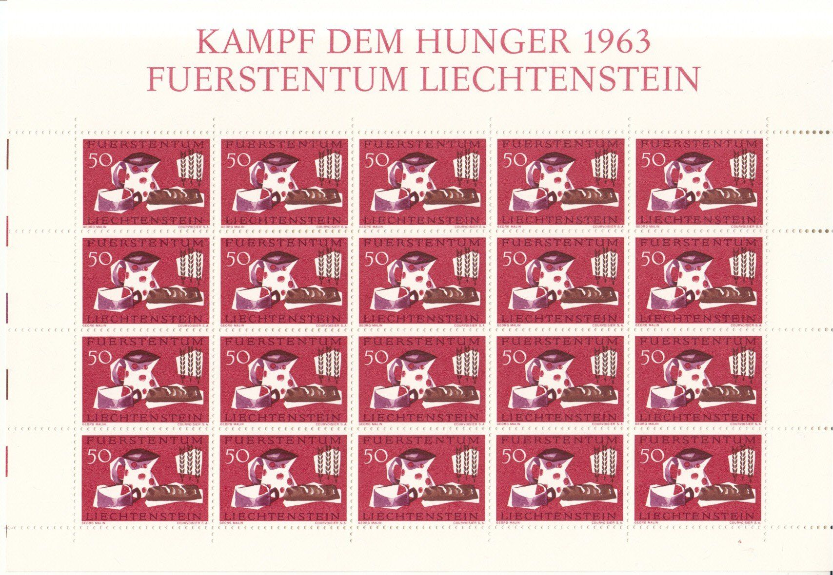 Alle Briefmarken: LBK 369 Kleinbogen postfrisch – Gebraucht aus Bürglen TG von StampGraf