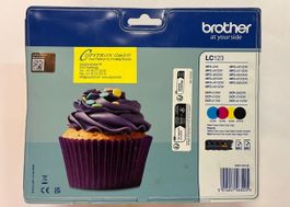Brother LC123BK+ LC123C + LC123M + LC123Y=LC123VAL Multipack