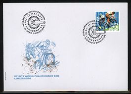 2018, FDC, UCI MTB World Championships (Nr. 1674)