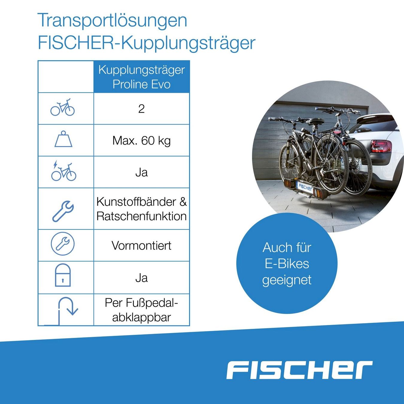 Travi: FISCHER ProlineEvo Fahrradträger – Nuovo e nell'imballaggio originale da Bottighofen venduto da zaap 8