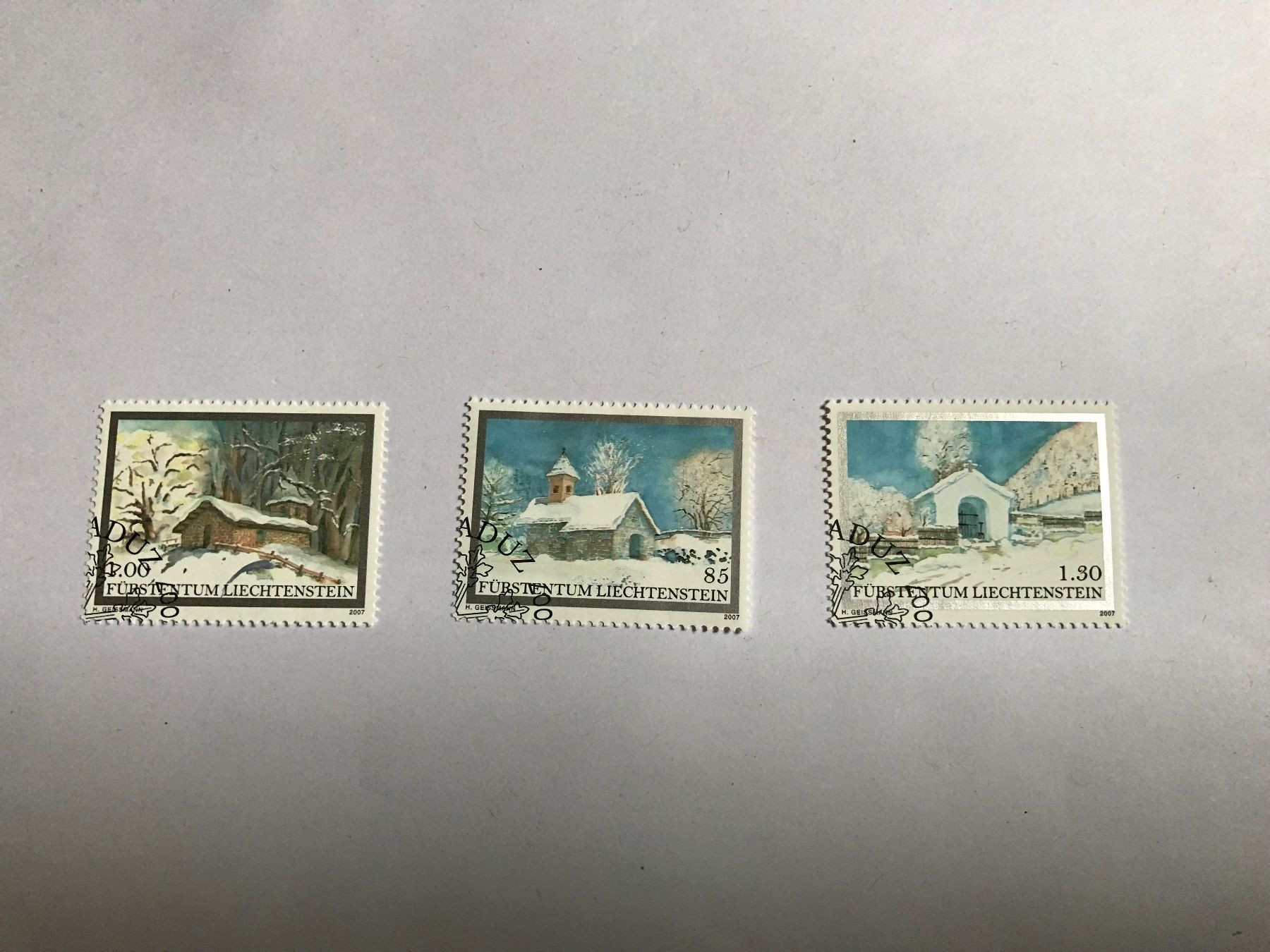Alle Briefmarken: briefmarken FL 2007, gestempelt – Gebraucht aus liestal von makai05