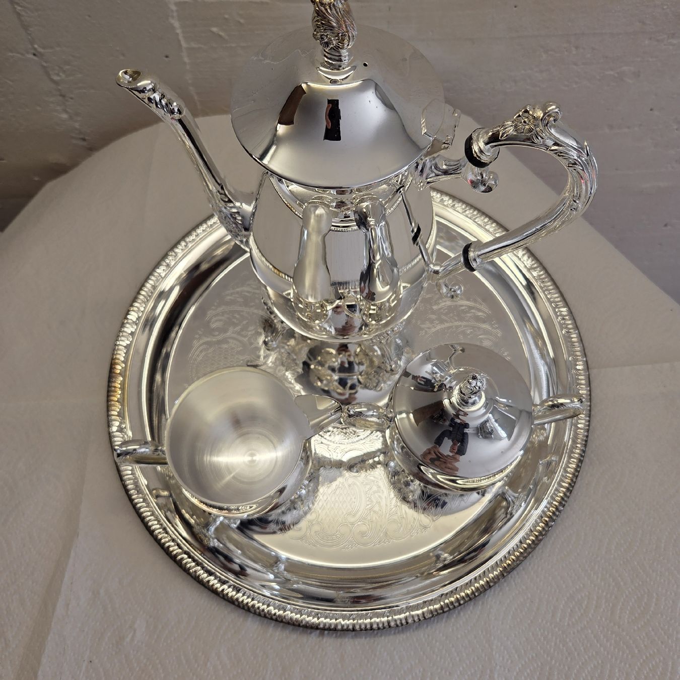 Services de table: Vintage Coffee-Tee-Set, versilbert, Princess, Top.. – D'occasion à Stans par Ducati16 1