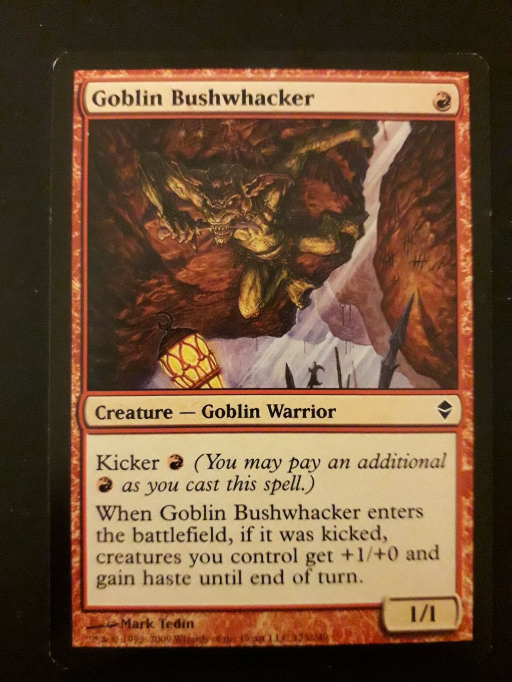 Magic The Gathering Carte collezionabili: MTG - Goblin bushwhacker – Usato da Lausanne venduto da and_n6mz