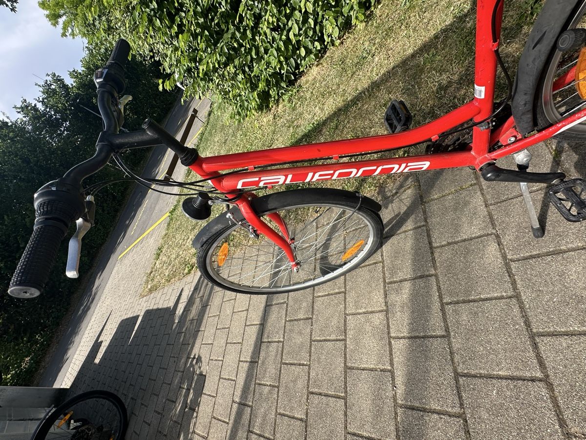 Shimano Velos: Gebrauchtes rotes California Velo – Gebraucht aus Rafz von TB-81 4