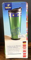 Tchibo - Coffee-to-go-Becher - mit 7 Länder -Motiveinlegern