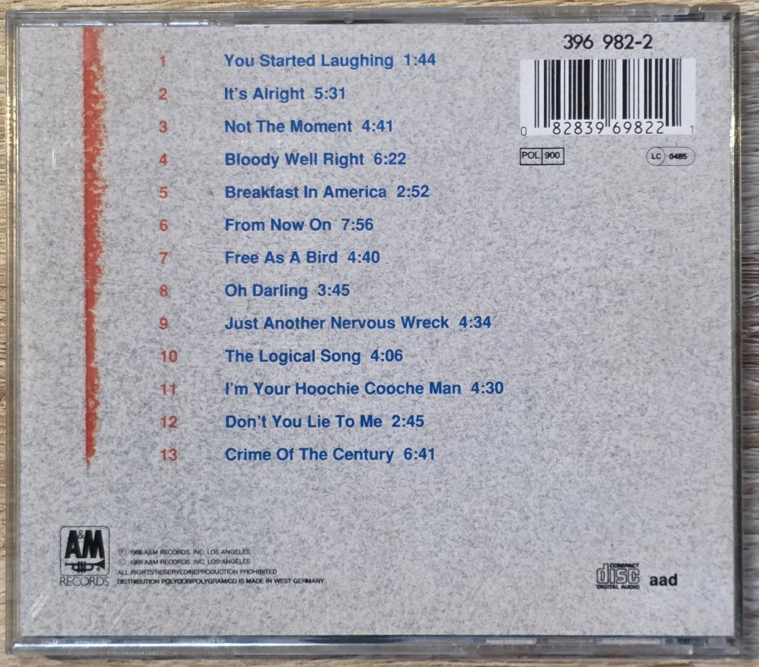 CD: Supertramp Live 88 – Usato da Rohrbach venduto da lod_m58r 3