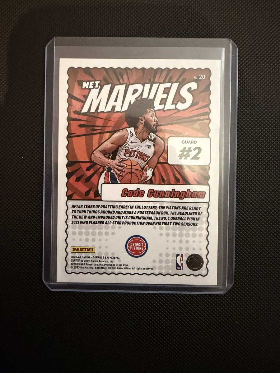 Nba Sammelbilder & Trading cards: Cade Cunningham Net Marvels – Neu (gemäss Beschreibung) aus Lenzburg von fastbreakcards 1