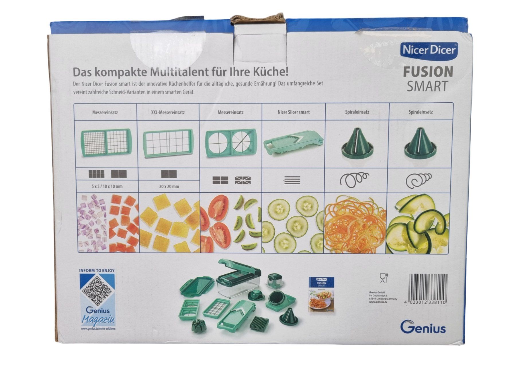 Küchengeräte: NICER DICER Fusion Smart Schneide-Set – Neu (gemäss Beschreibung) aus Wangen b. Olten von Restwert_Wangen 1