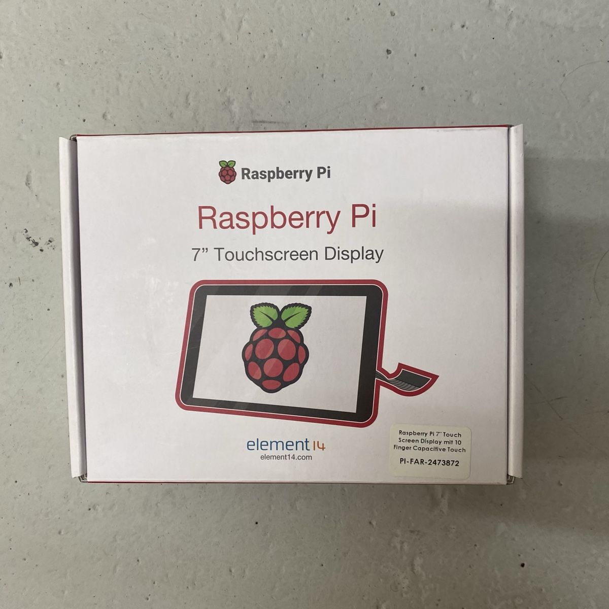 Composants électroniques: Raspberry Pi 7" Touchscreen Display new – Neuf (Voir description) à Renens VD par BrunoAndKun
