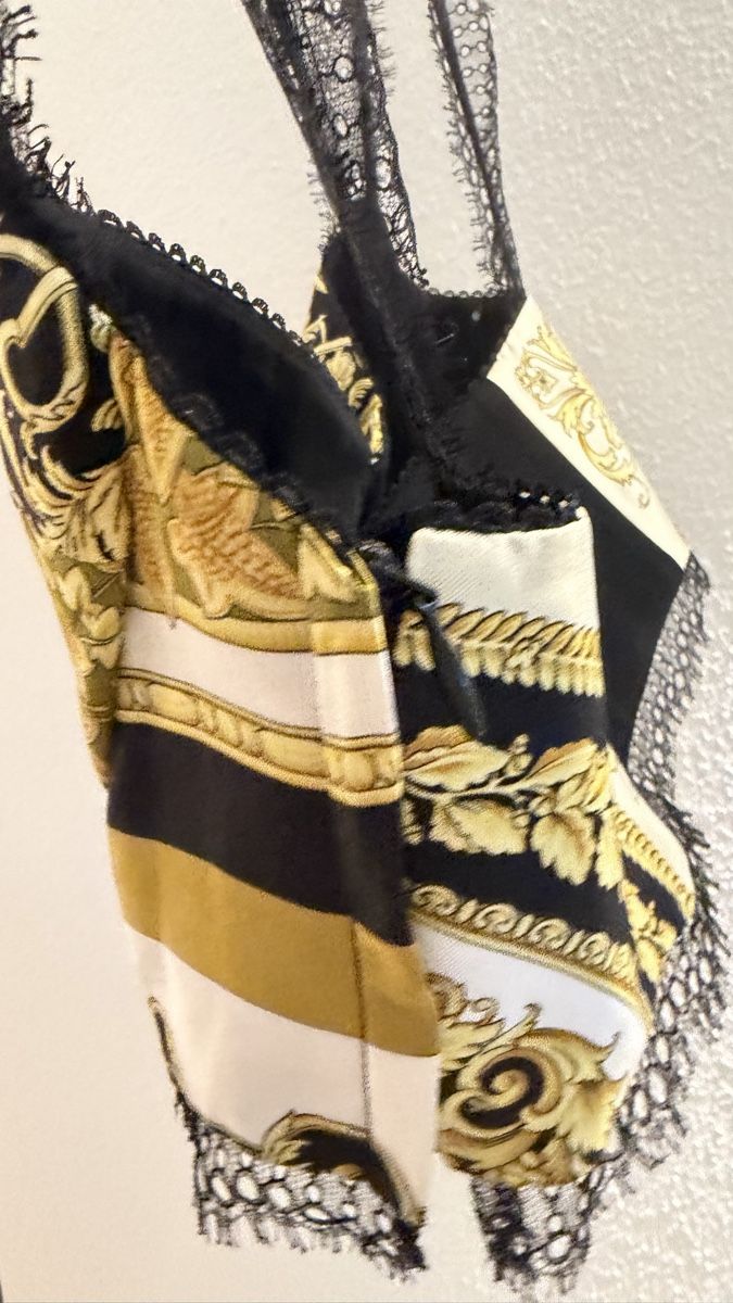 Versace Top: Versace Bustier Top mit Spitze, IT 42 – Nuovo (secondo la descrizione) da Horn venduto da FashionFlowerCh 6