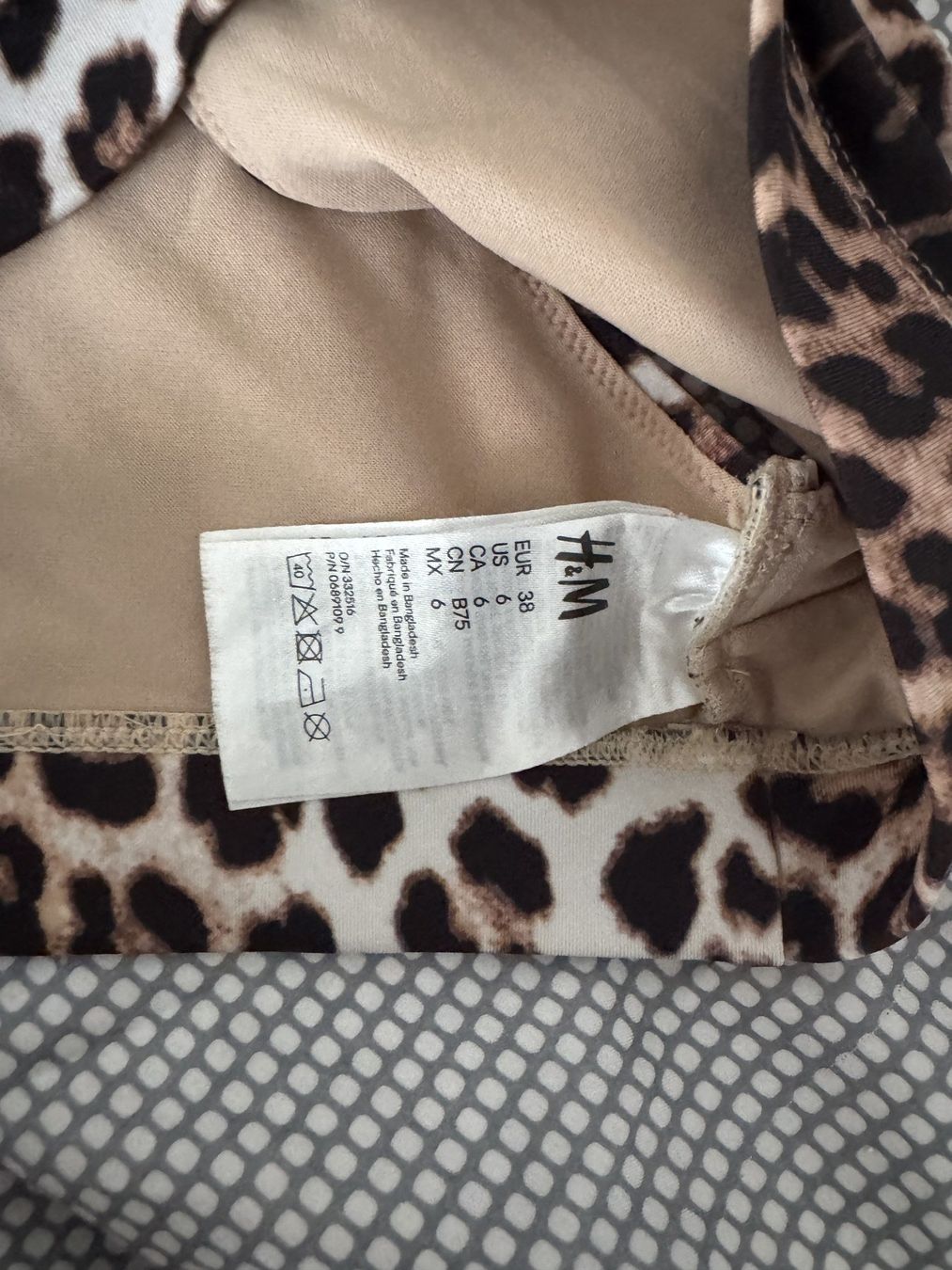 H&M Costumi da bagno & Bikini: H&M Bikini Leopardenmuster, Gr. 38 – Usato da Zürich venduto da flo_8yph 2