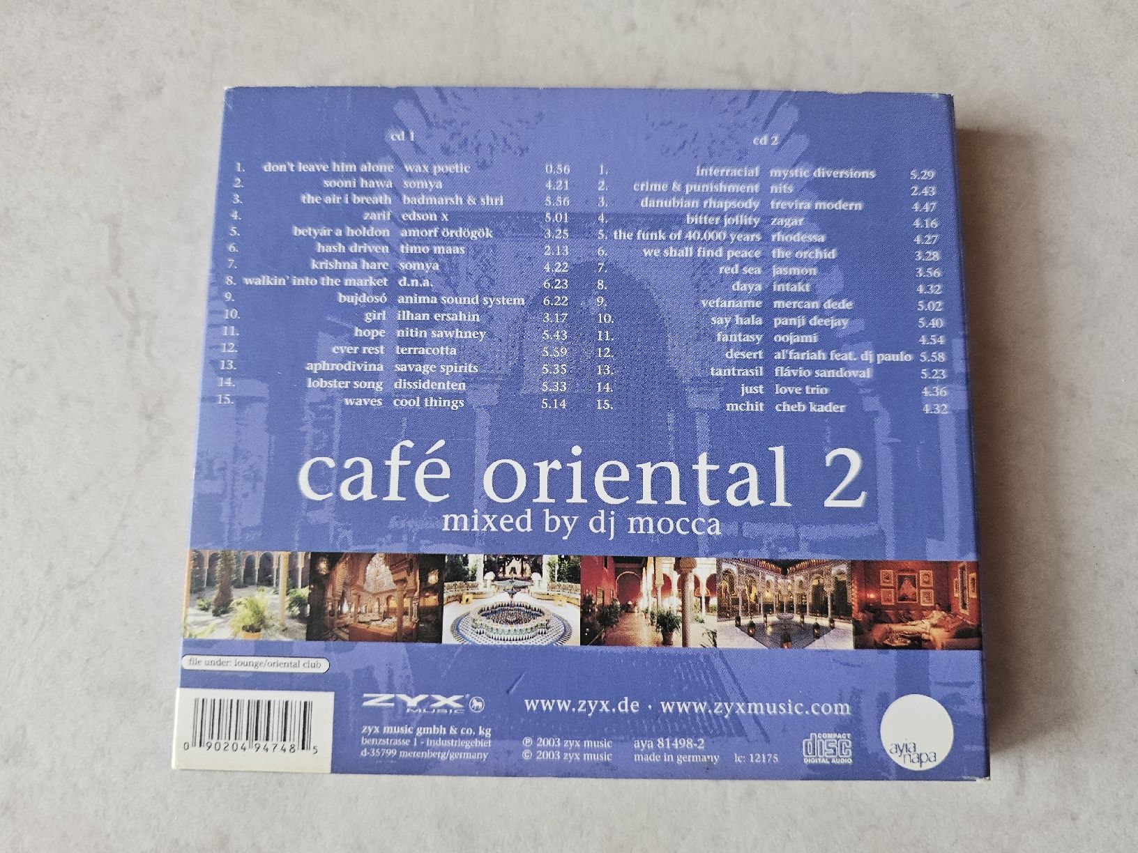 CDs: Café Oriental 2  -  2 CD's – Gebraucht aus Schneisingen von backstore24 1
