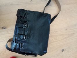 Aunts and uncles Umhängetasche gross Laptoptasche  schwarz