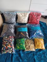 9.5 kg lego diviso per colori