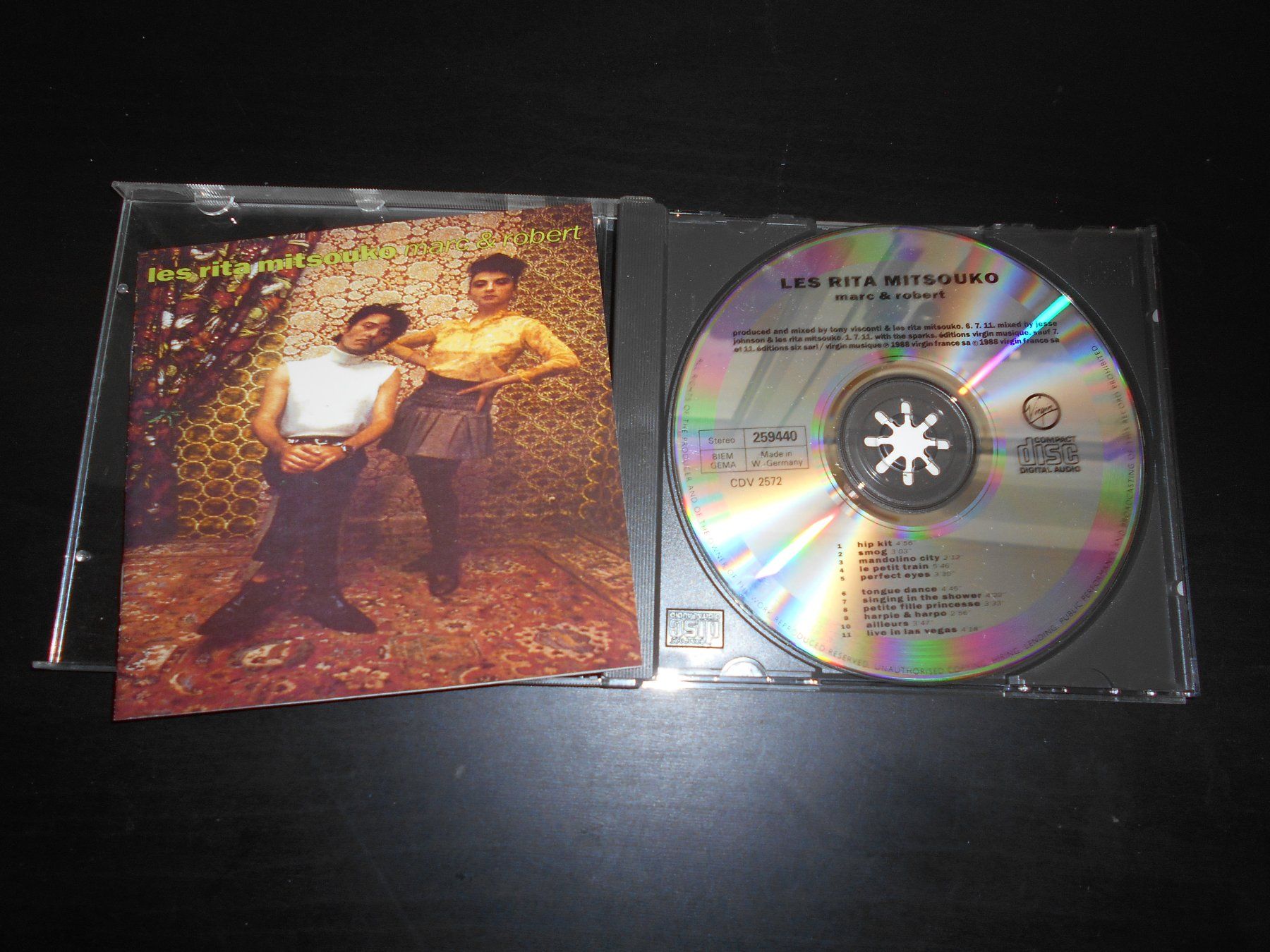 CD: Les Rita Mitsouko – Marc & Robert – Usato da Aarberg venduto da witchhunter01