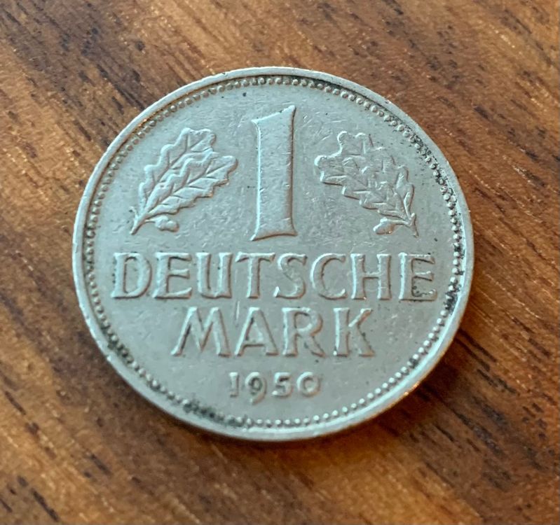 Schoene 1 Deutsche Mark 1950 Bildersarah6398