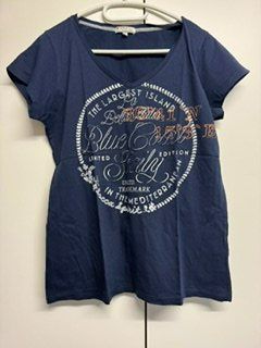 SOCCX T-Shirt dunkelblau 42/XL