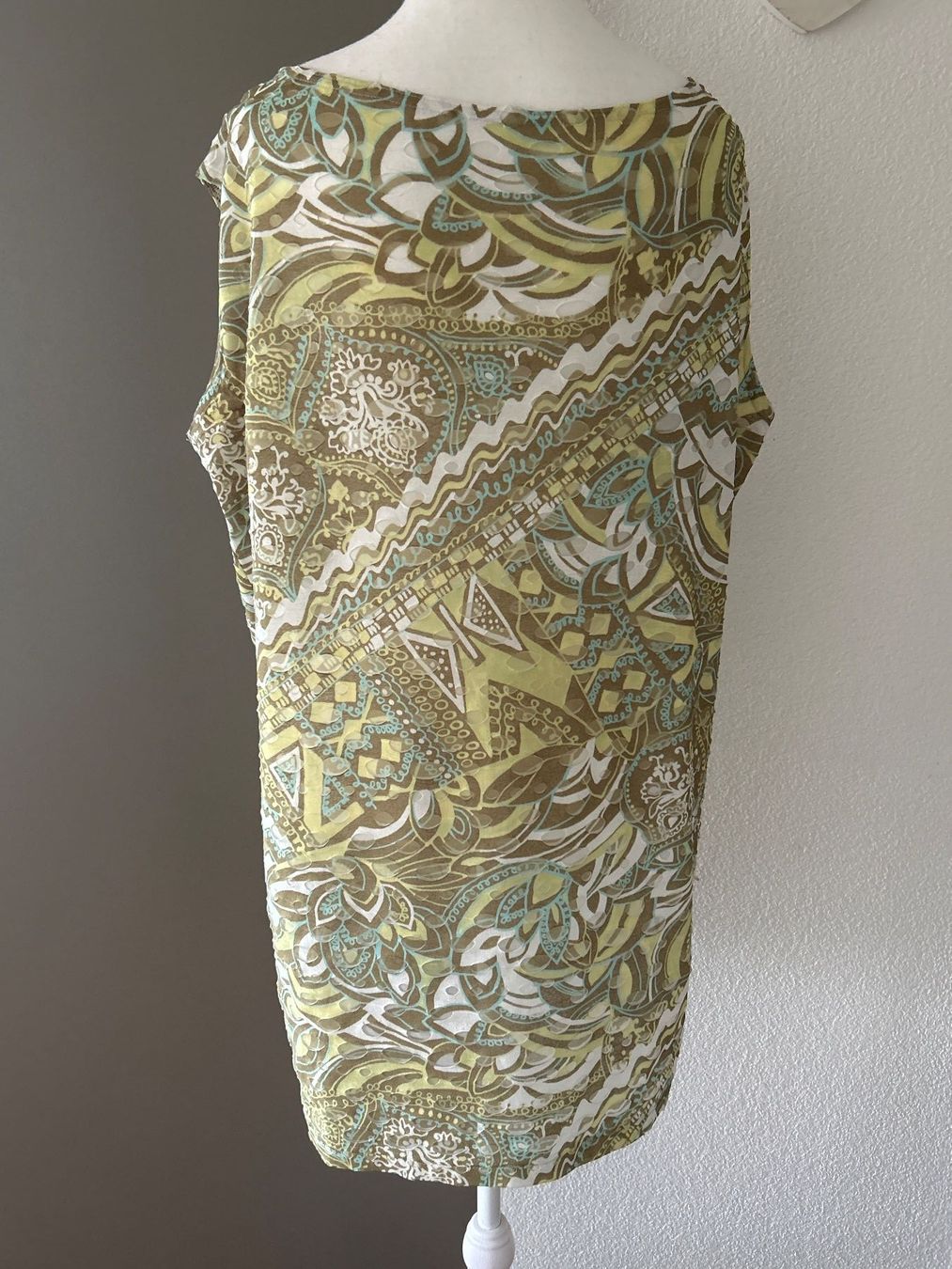 Top: Buntes Top  IZU Schweiz 100% Handarbeit – Usato da Brunnen venduto da Nala2929 4