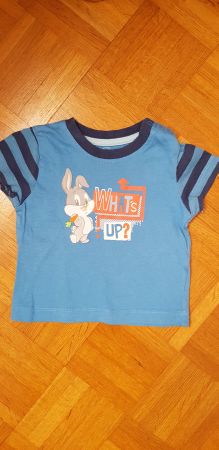 Shirt, blau, Gr. 62/68