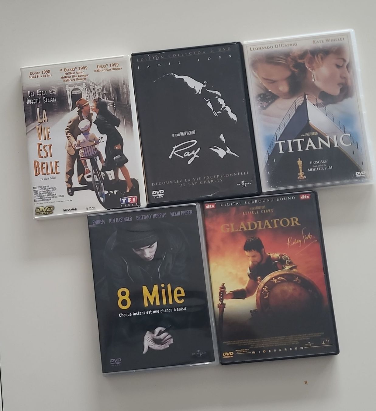 Tutti i DVDs: Collection de 5 DVD de films classiques – Usato da Morges venduto da AngelBliss