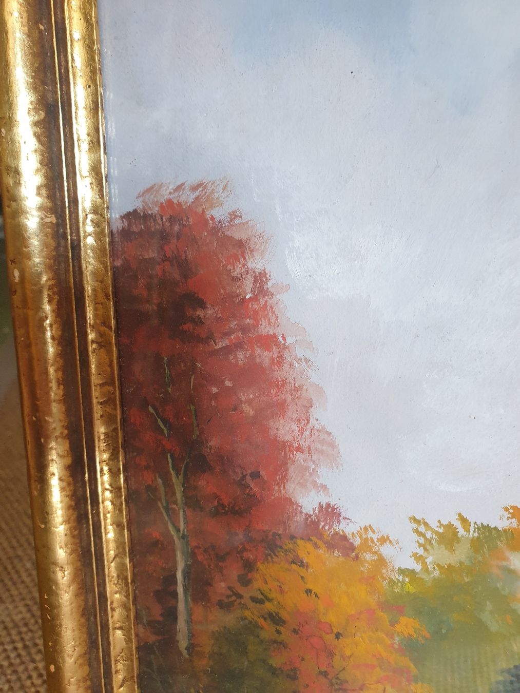 Dipinti: Gemälde 37x49 cm – Usato da Rebstein venduto da AntikesundKrempel 1