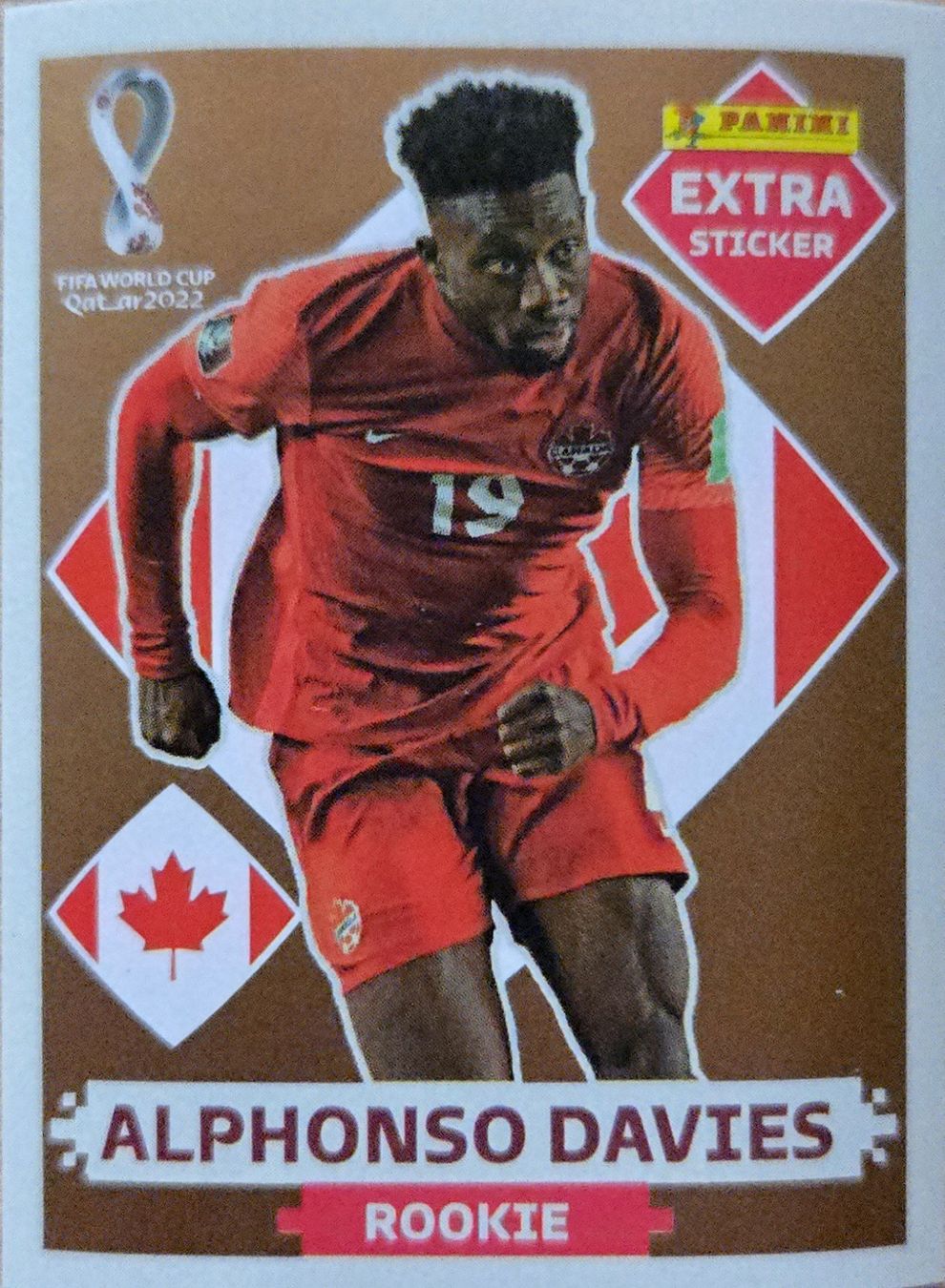 Panini Carte collezionabili: Panini WC 2022 Extra Sticker - Davies BRONZE – Nuovo (secondo la descrizione) da Ittigen venduto da Mrdoubleg