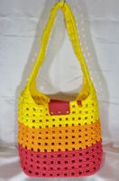 Tasche Damen Gehäkelte Tasche Shopper Strandhandtasche