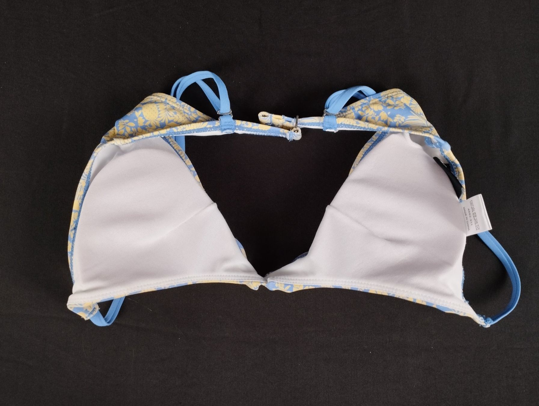 Badekleider & Bikinis: Bikini Blumenmuster blau/gelb Grösse 40 neu – Neu (gemäss Beschreibung) aus Schübelbach von Restwert_Schubelbach 5