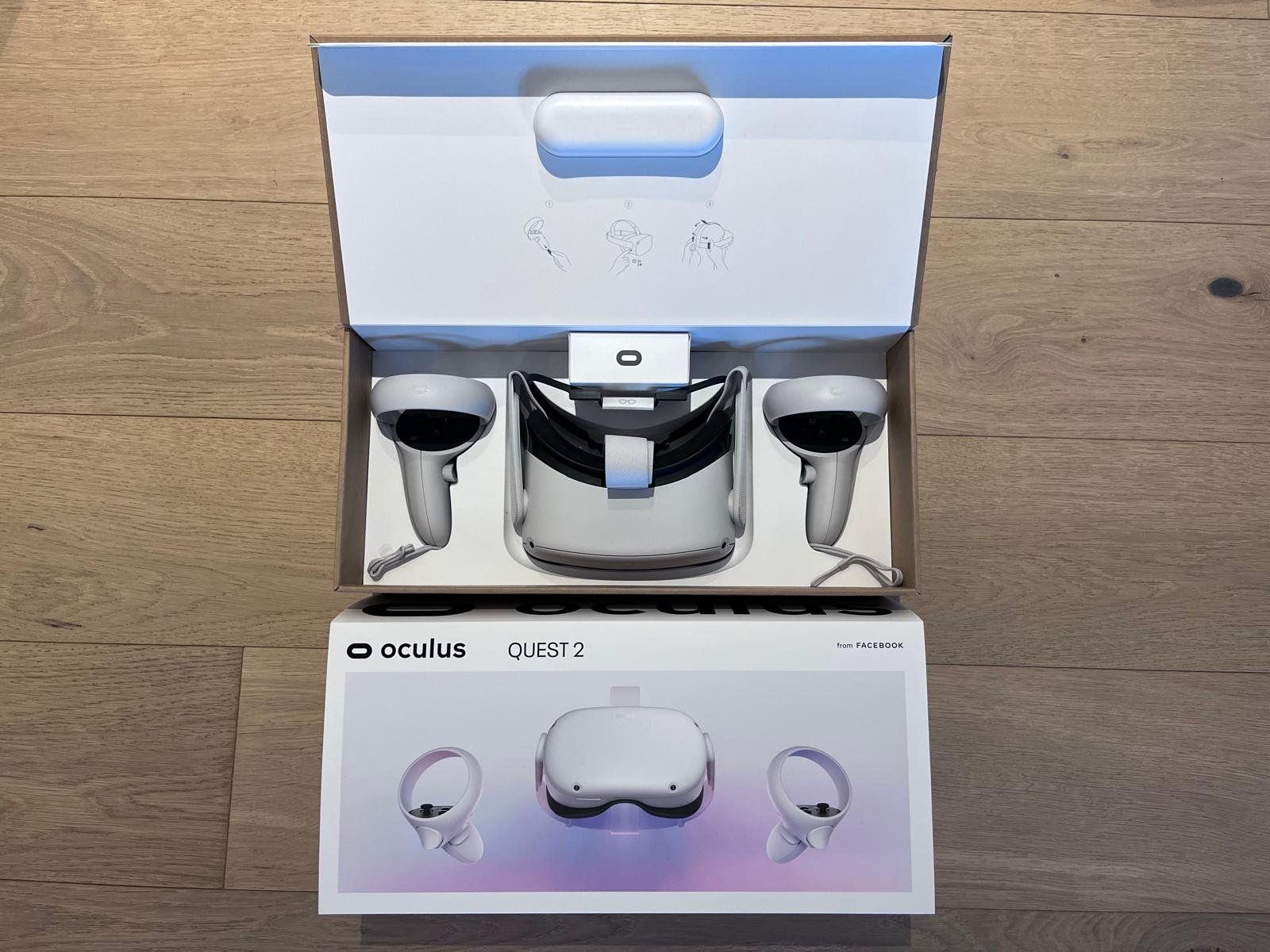 Meta Casco VR: Oculus Quest 2 VR-Set inkl. Originalverpackung – Usato da Uitikon Waldegg venduto da mdi_vyr5