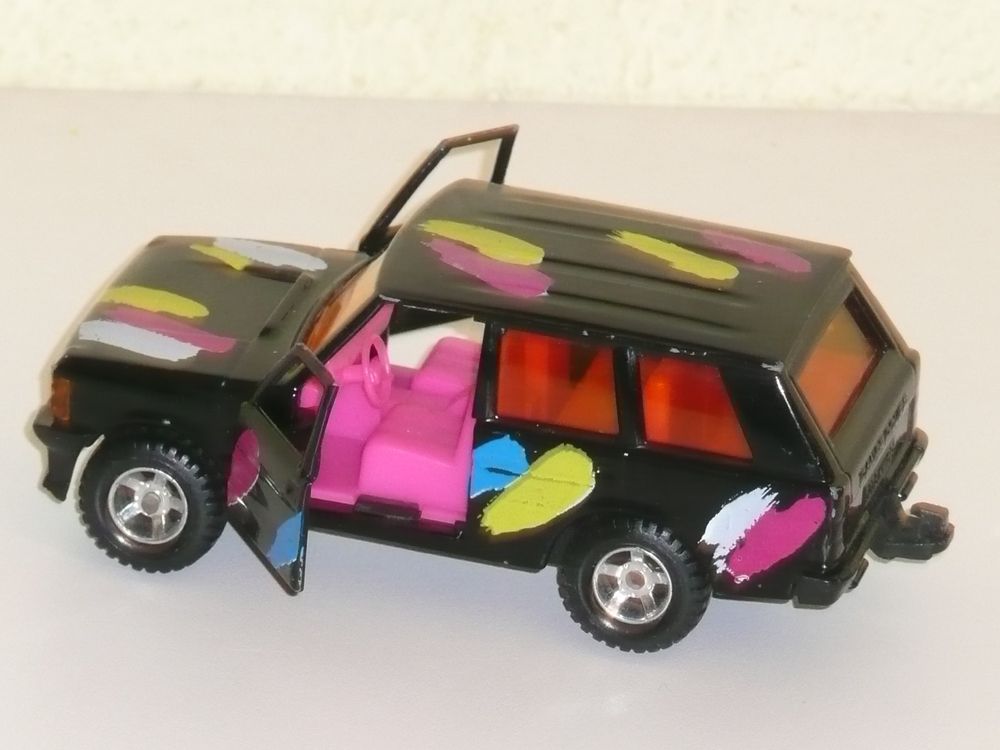Lot De 5 Voitures Majorette Occasion - Range Rover, Pontiac, Honda, NSX Police