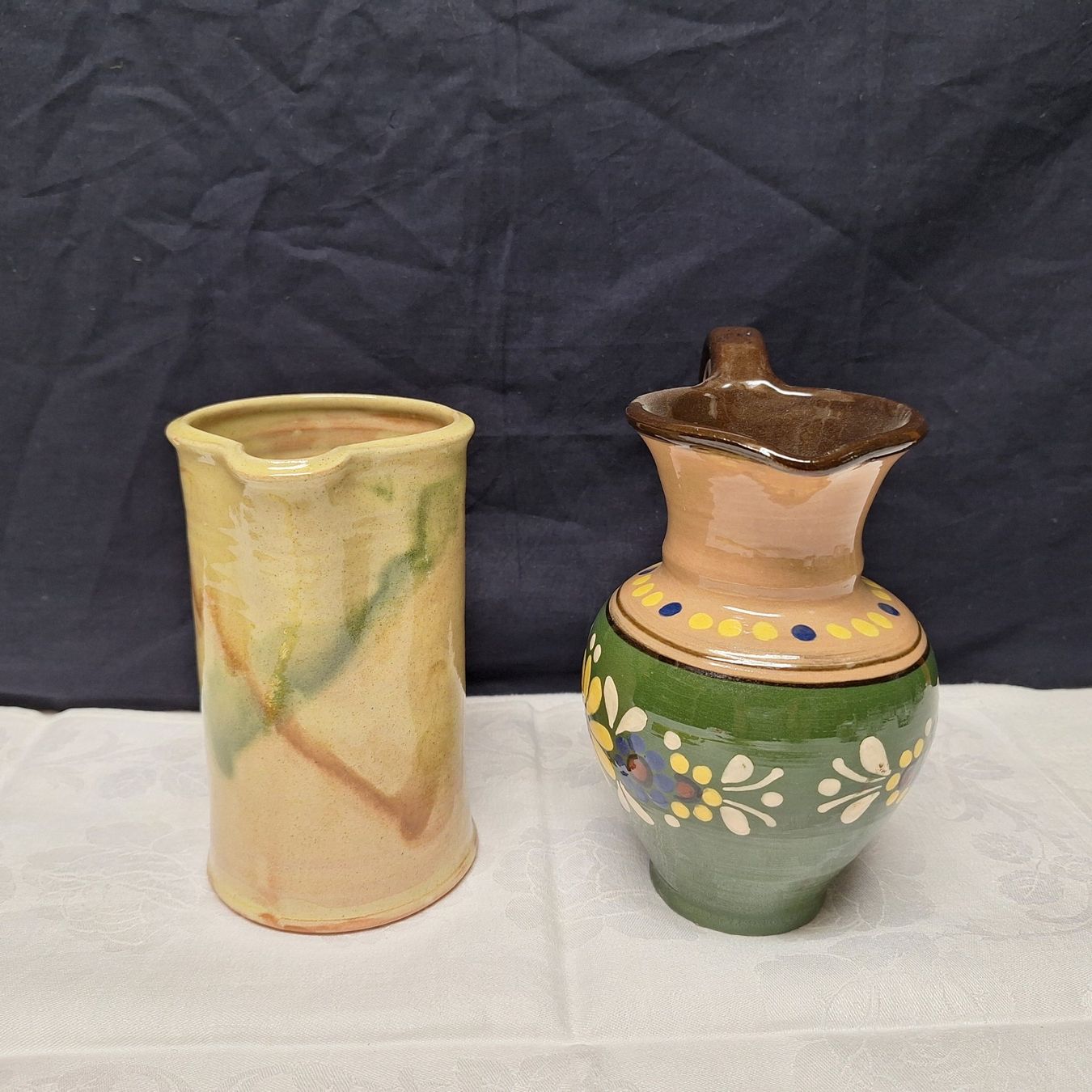 Caraffe: 2 rustikale Keramik Krüge – Usato da Winterthur venduto da Goldpipau 3