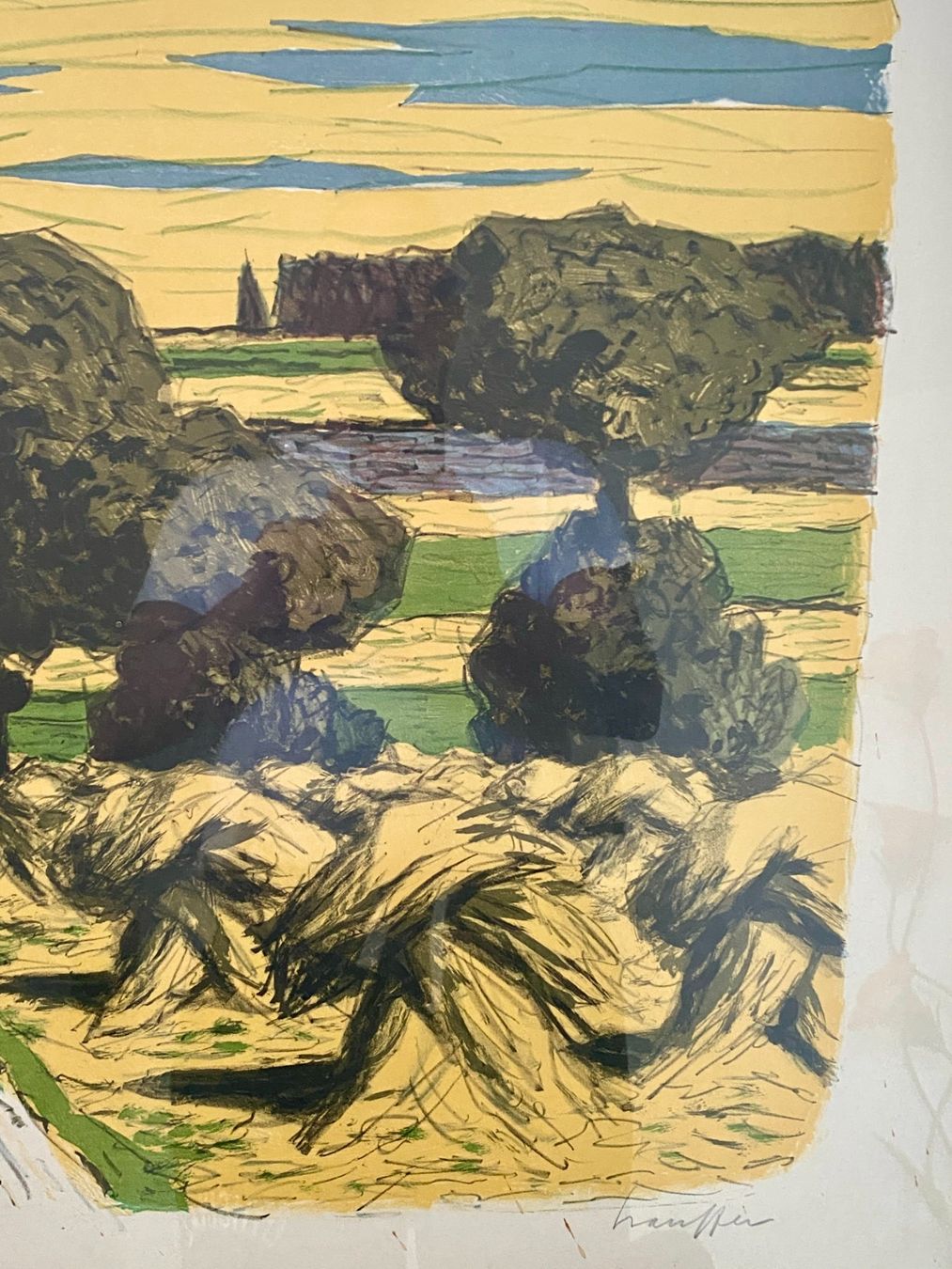 Grafica & Litografie: Original-Lithografie von Fred Stauffer – Usato da Ostermundigen venduto da 4manta 3