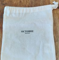Pochon en tissu Octobre Editions couleur blanc neuf