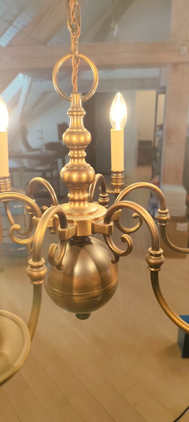 Lampadari & plafoniere: Antike Deckenleuchte mit 6 Glühbirnen – Usato da Amriswil venduto da FMS-8580 1