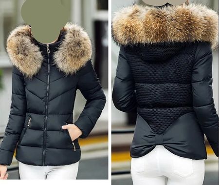Spezielle Winterjacke schwarz Gr. XS - 224063