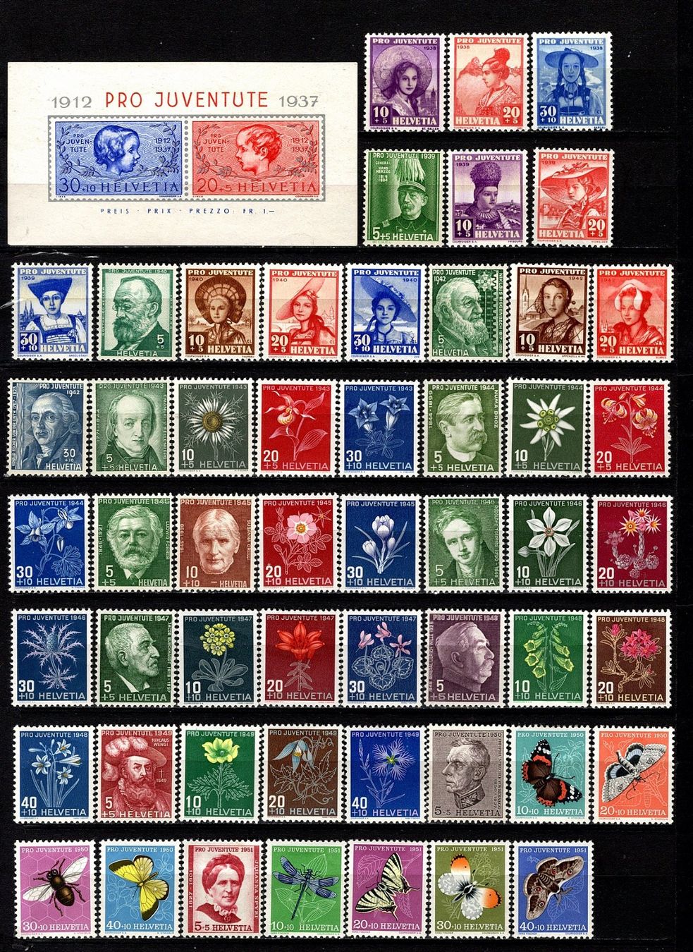 Tous les timbres: Pro Juventute (794) – D'occasion à Burgdorf par blinky01 1