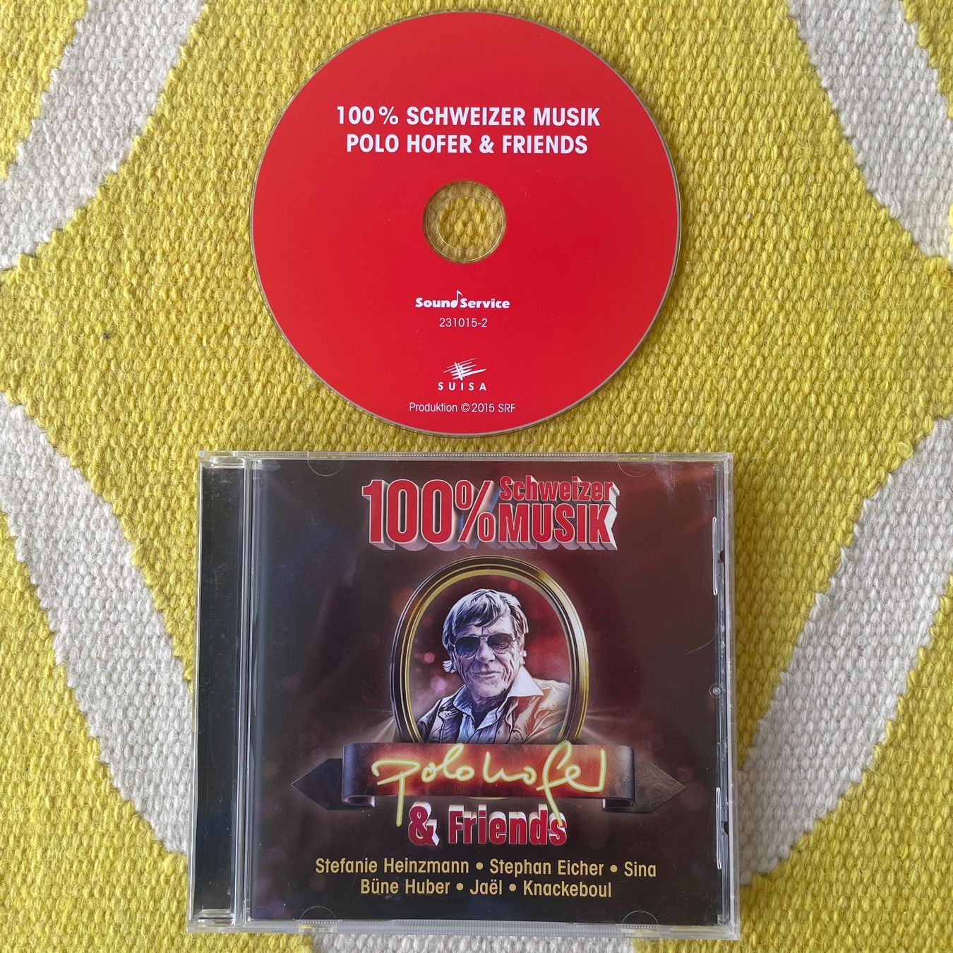 CD: POLO HOFER&FRIENDS-100% SCHWEIZER MUSIK – Usato da Rorschacherberg venduto da CD-Roli