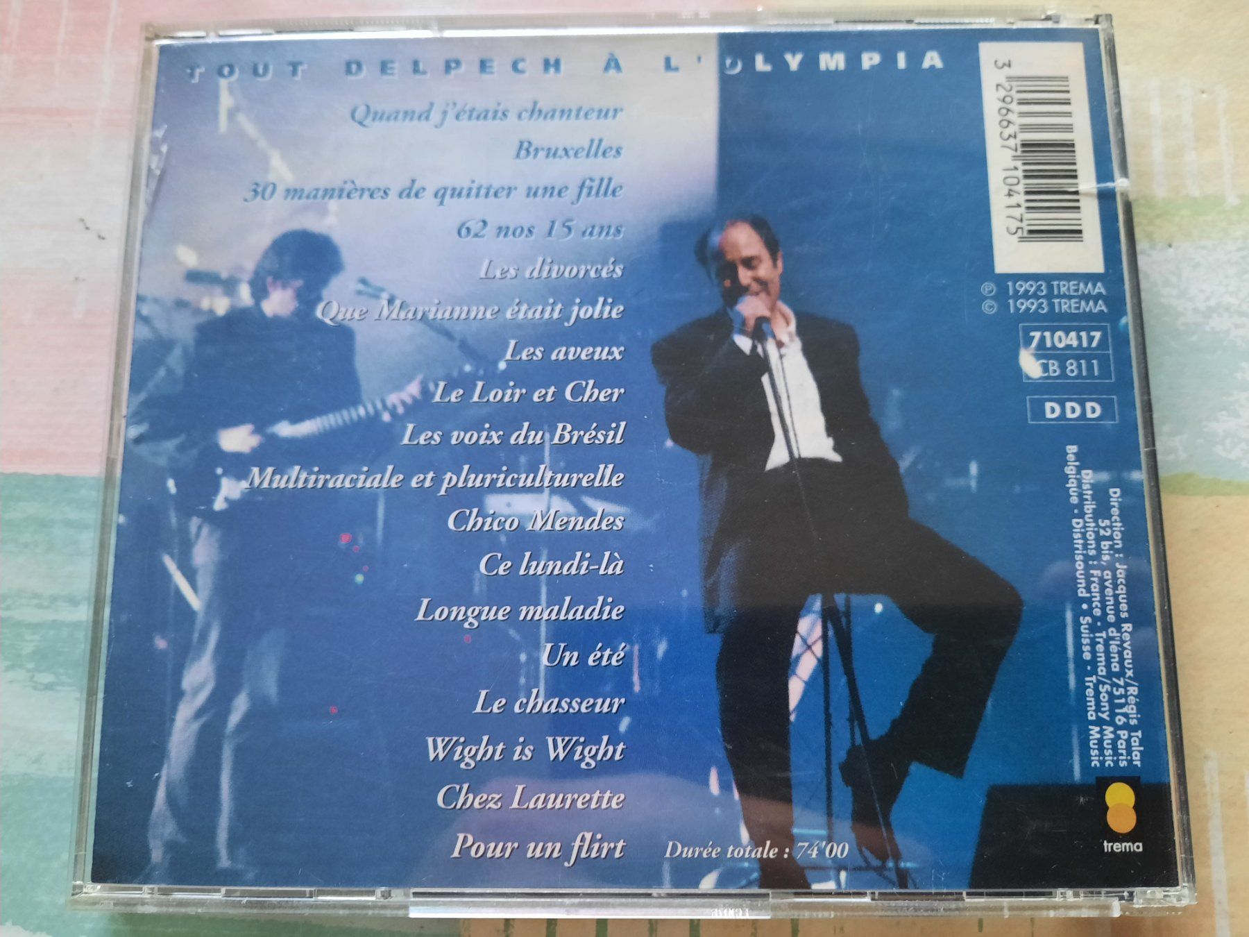 CD: Cd Tout Delpech - A l'Olympia – Usato da Pully venduto da bro_n52j 1