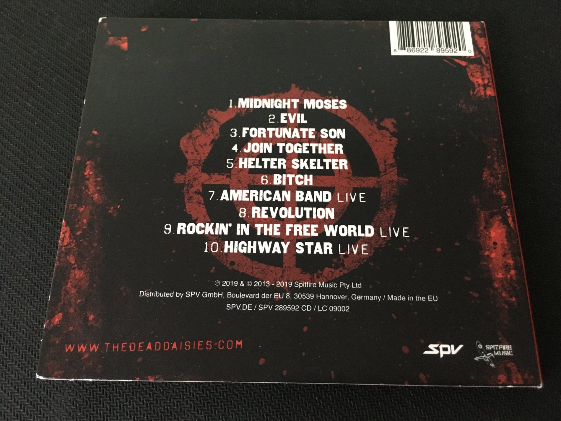 CD: The Dead Daisies - Locked and Loaded -CD- Digipack – Usato da St.Gallen venduto da MedienJoe 2