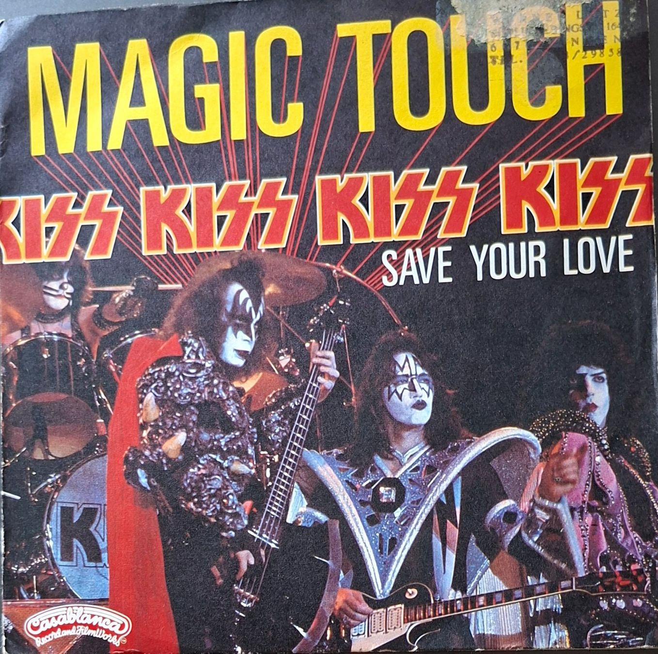 Dischi in vinile: Vinyl-Single Kiss - Magic Touch – Usato da Langenthal venduto da Modo39