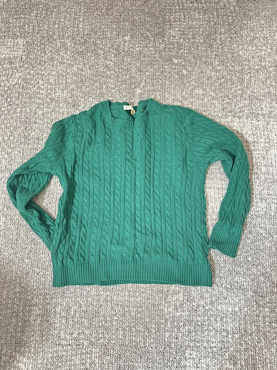 Lana: Pull vert 100 % laine – Usato da Genève venduto da 241_5zx7