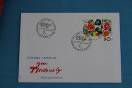 PTT, FDC, Jena Tingueli, Franco-Suisse, 25.11.1988