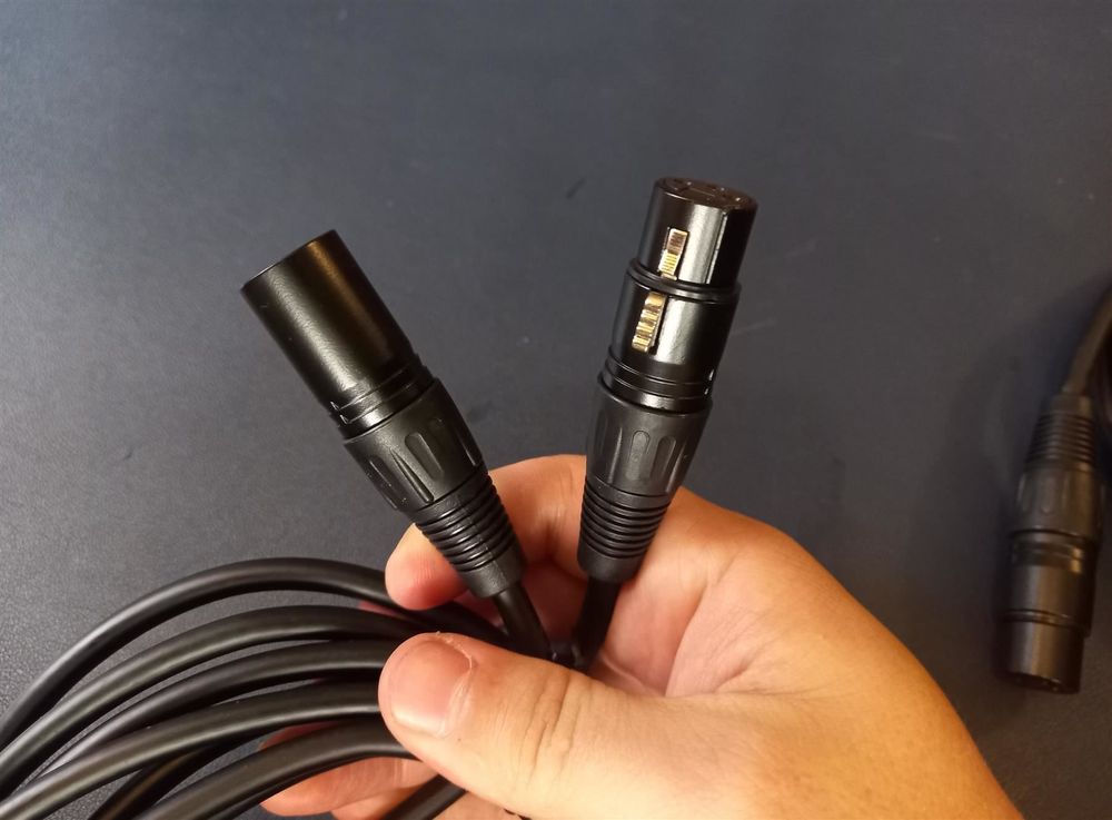 XLR Kabel Male to Female 15m - Câble XLR mâle à femelle | Kaufen auf ...