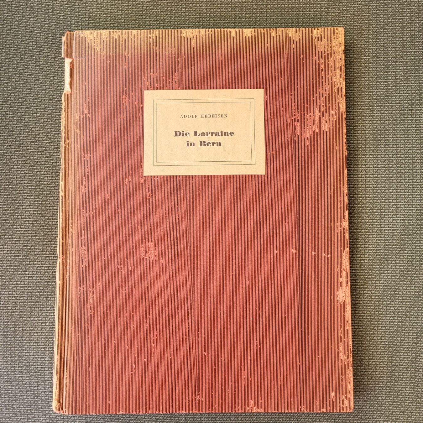 Libri: Die Lorraine in Bern 1952 – Usato da Berikon venduto da Zimmerlinde5