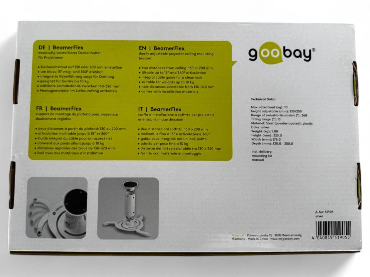 Wandhalterungen: Beamerflex Beamerhalterung (X1034) – Neu und originalverpackt aus Däniken SO von Profog1 1