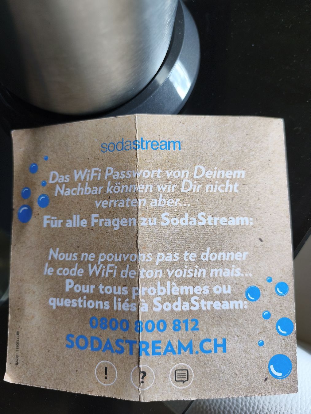Sodastream Elettrodomestici da cucina: SodaStream DUO Wassersprudlerl  – Usato da Konolfingen venduto da Bio-suisse 7