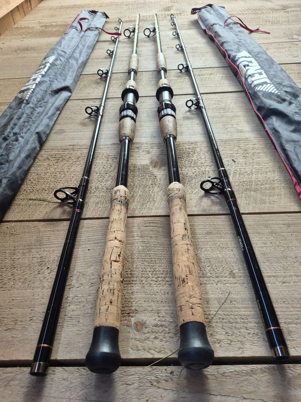 Canne da pesca: 2Stk. Jenzi Wallerrute Siluro  Baitmaster  250-400g Ltd. – Usato da Bigenthal venduto da FSB1 2